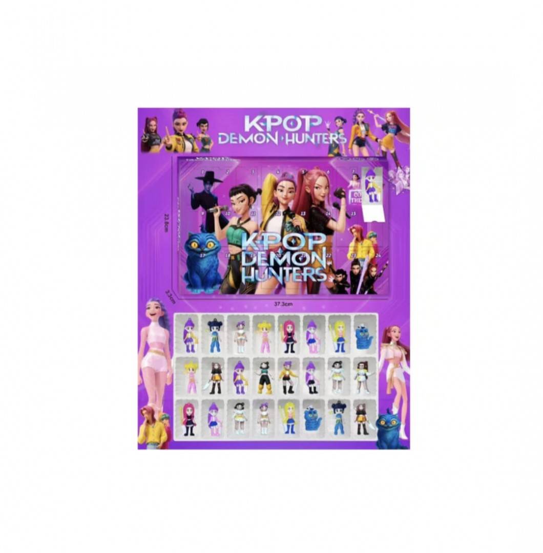 Set 24 Figurine, Demont Hunters Advent Kpop, MASHASHOP, multicolor, 6 cm