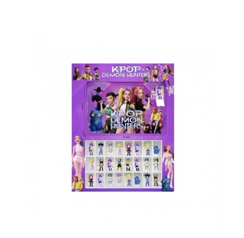 Set 24 Figurine, Demont Hunters Advent Kpop, MASHASHOP, multicolor, 6 cm