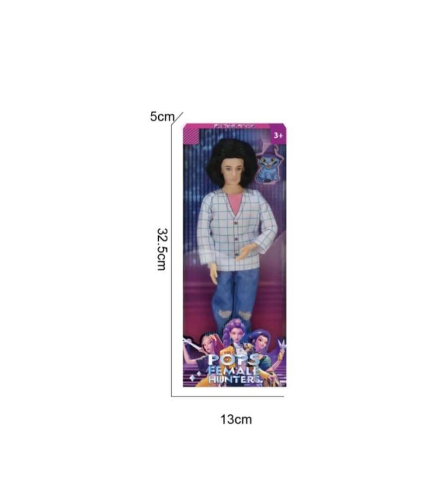 Set 3 Baieti, K-POP Witch Hunter Girl Group, multicolor, 29 cm