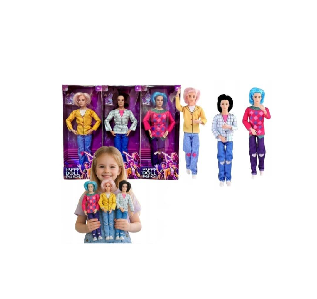 Set 3 Baieti, K-POP Witch Hunter Girl Group, multicolor, 29 cm