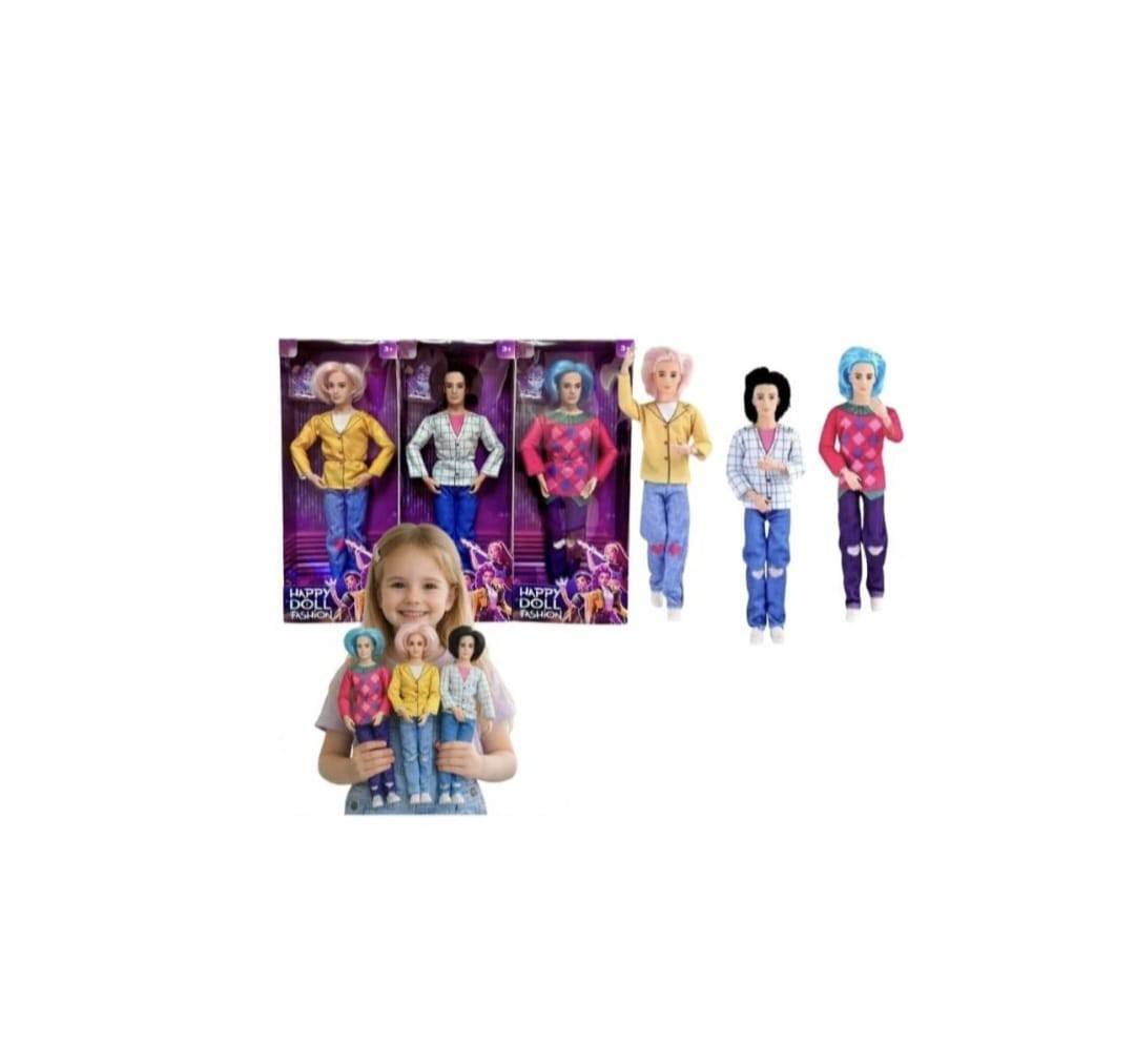 Set 3 Baieti, K-POP Witch Hunter Girl Group, multicolor, 29 cm