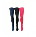 Set 3 Dresuri lycra fetite, model sclipici, 200 DEN, negru, rosu, bleumarin, marimea 1 an - 12 ani