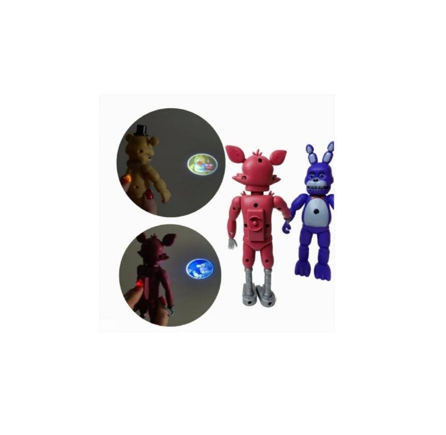 Set 3 Figurine Freddy, prietenii lui Bonnie, multicolor, 17 cm