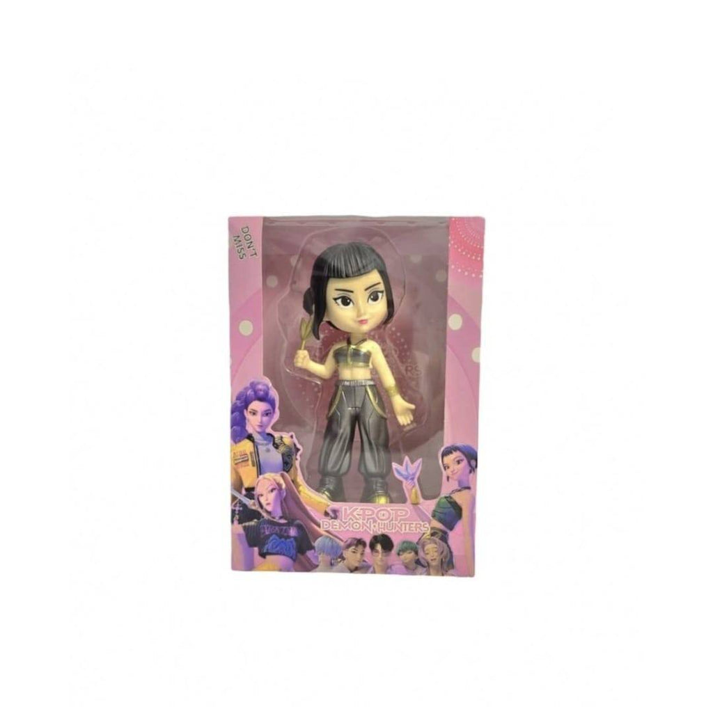 Set 3 figurine, K Pop Demon Hunter Girl, MASHASHOP, roz/multicolor, 18 cm