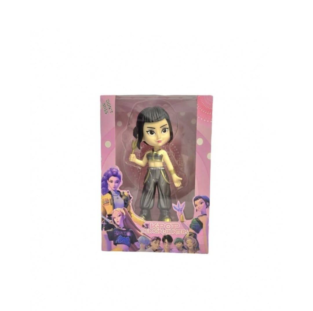 Set 3 figurine, K Pop Demon Hunter Girl, MASHASHOP, roz/multicolor, 18 cm