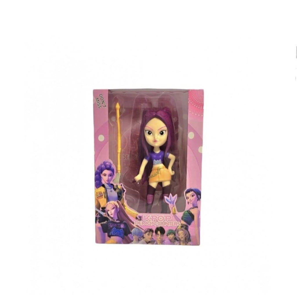 Set 3 figurine, K Pop Demon Hunter Girl, multicolor, 18 cm