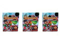 Set 3 Figurine Surpriza Cheburashka, cartonase supriza, multicolor, 7 cm