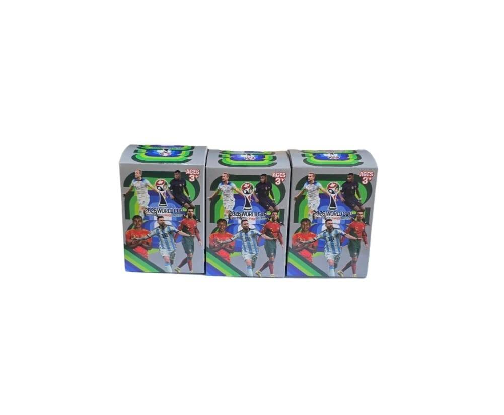 Set 3 Figurine Surpriza, Fotbalisti, World Cup 2026, MASHASHOP, multicolor, 8 cm