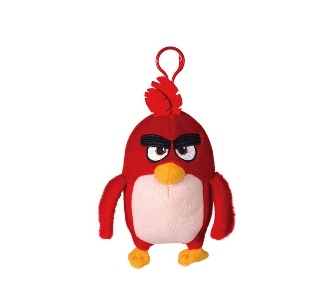 Set 3 Jucarii de plus, Angry Birds, tip breloc, multicolor, 12 cm