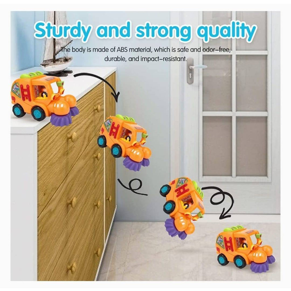 Set 3 Masinute utilitare interactive pentru copii, Hola, multicolor, 12 cm