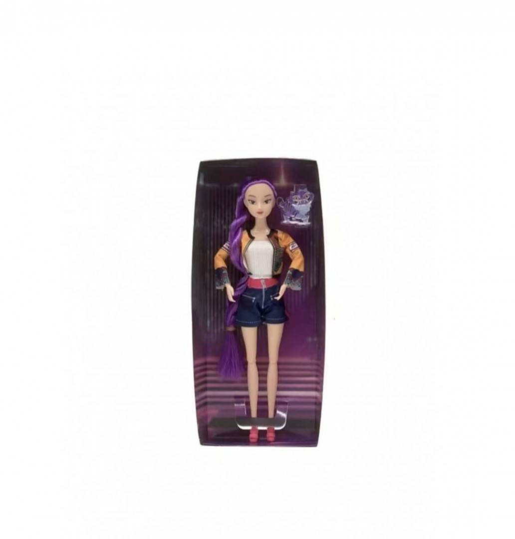 Set 3 Papusi, K Pop Demon Hunter Girl, multicolor, 30 cm