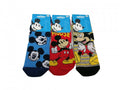 Set 3 Perechi de sosete, Mikey Mouse, multicolor, 19 - 22 EU