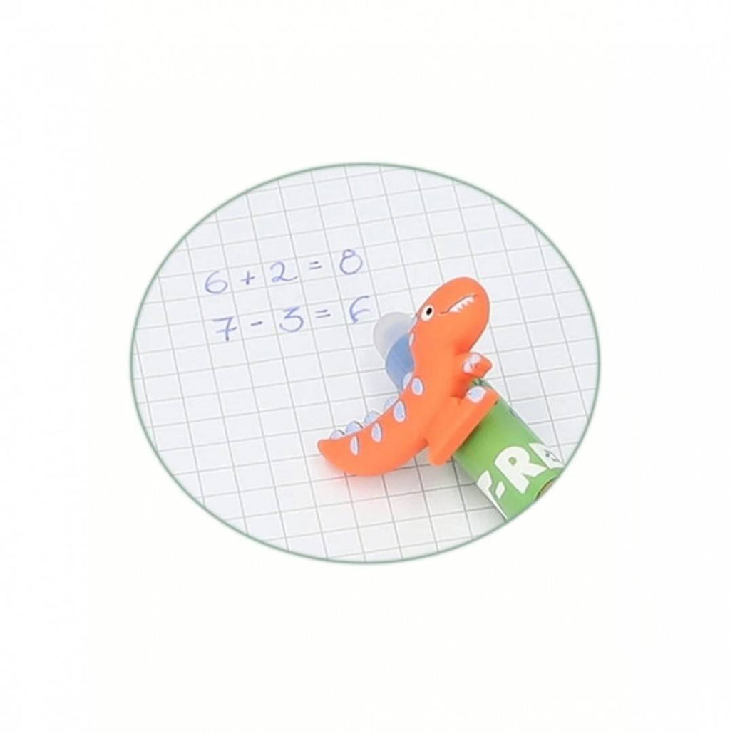 Set 3 Pixuri Cu Radiera Dinozaur, Dino World