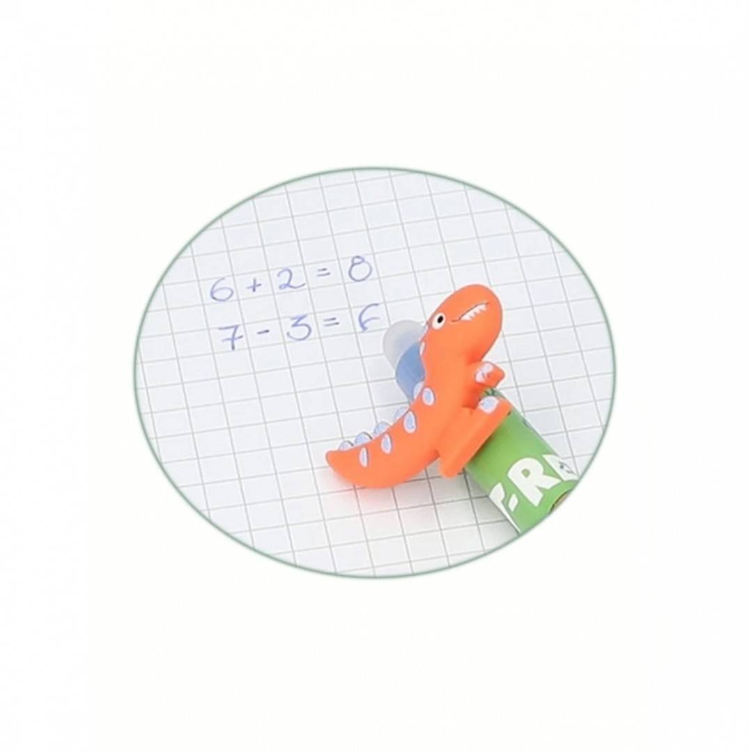 Set 3 Pixuri Cu Radiera Dinozaur, Dino World