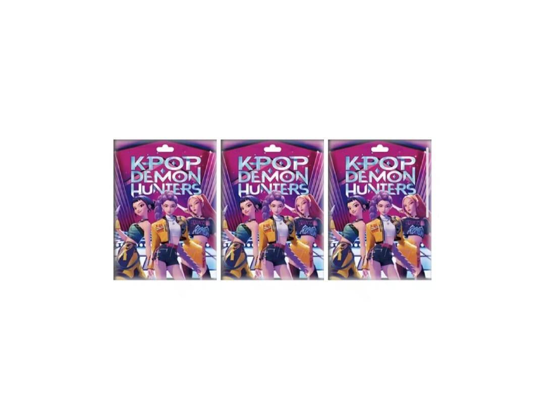 Set 3 Pliculete Surpriza, Demont Hunters Advent Kpop, MASHASHOP, multicolor, 10 cm