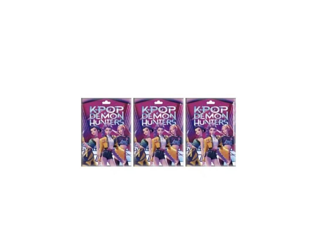 Set 3 Pliculete Surpriza, Demont Hunters Advent Kpop, MASHASHOP, multicolor, 10 cm