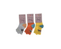 Set 3 Sosete pentru fetite, model Pisica, multicolor, 1 an