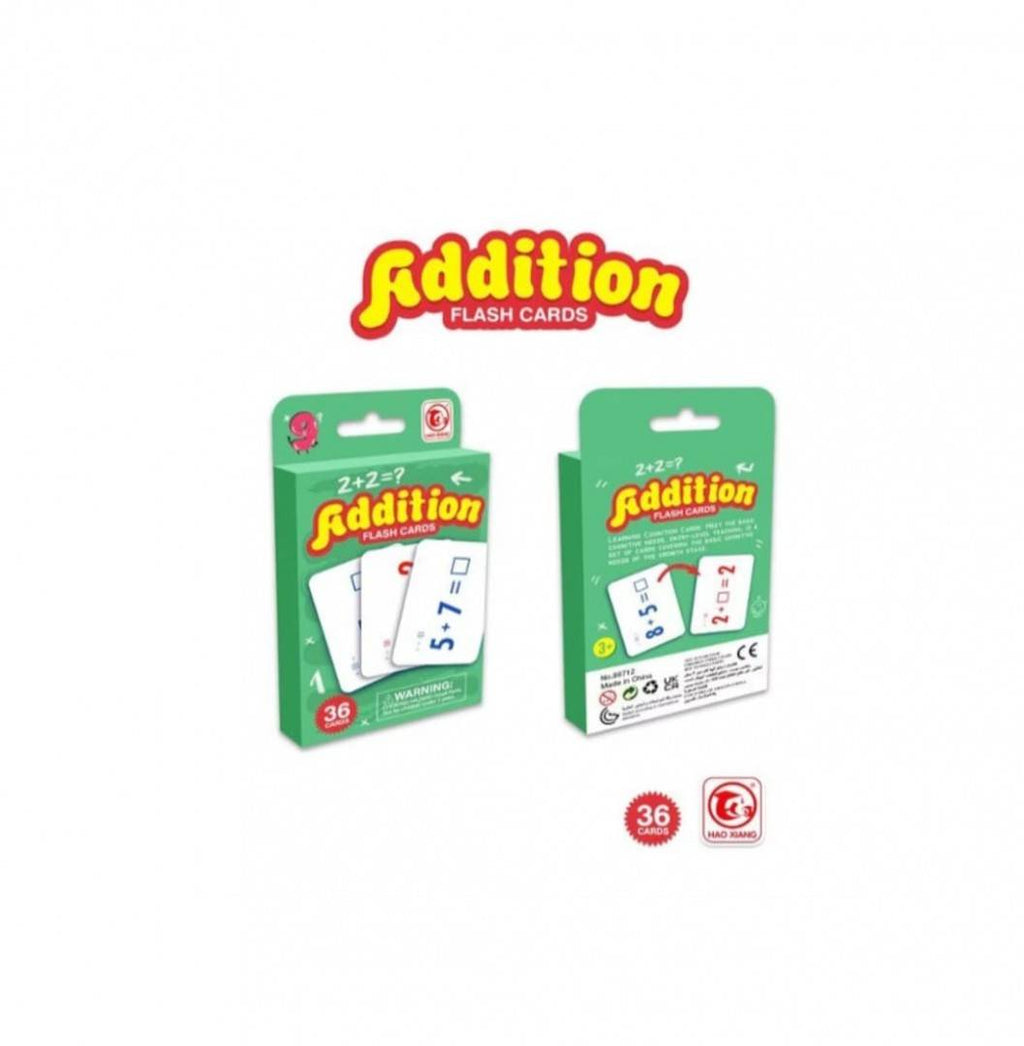 Set 36 de carduri cognitive, Adunarea, multicolor