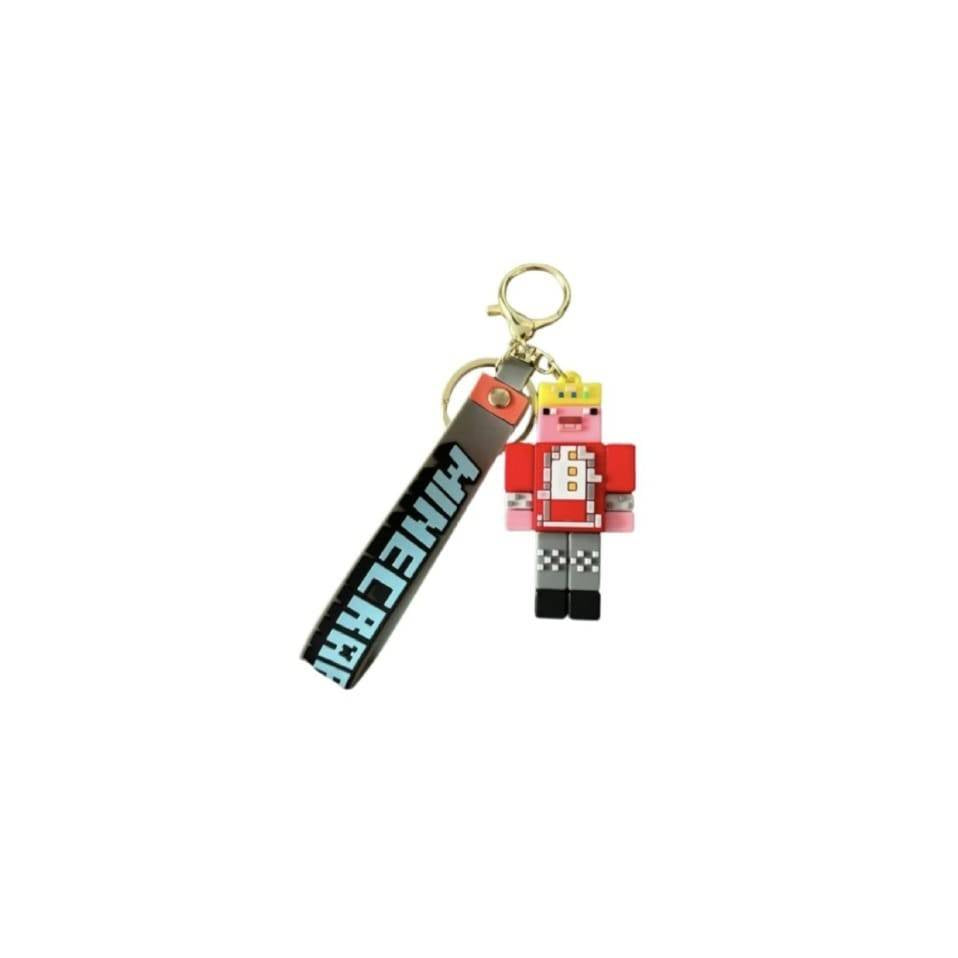 Set 4 Brelocuri, Minecraft, multicolor