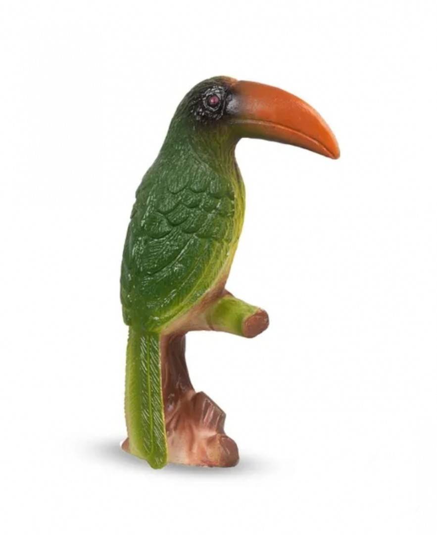 Set 4 Figurine, Pasari Migratoare, multicolor, 13 cm