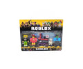 Set 4 Figurine Roblox, Work at a Pizza Place, cu moto si sketbord, multicolor, 10 cm