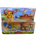 Set 4 Figurine tip Garda Felina, 8 cm