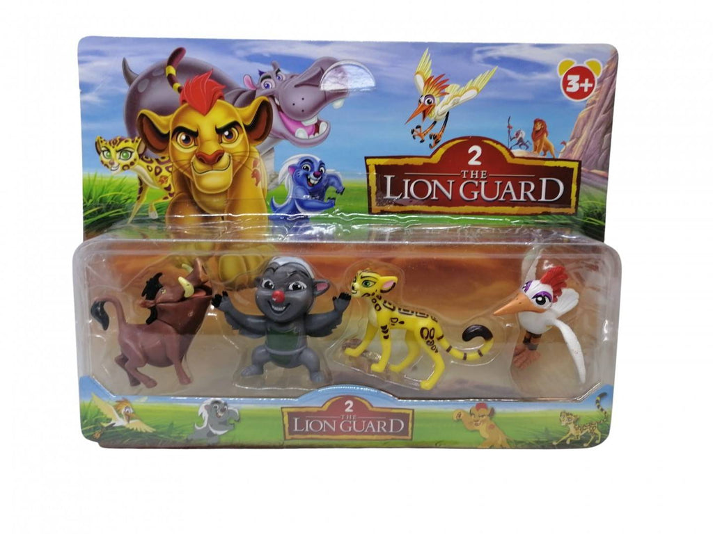 Set 4 Figurine tip Garda Felina, multicolor, 8 cm
