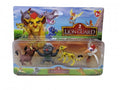 Set 4 Figurine tip Garda Felina, multicolor, 8 cm