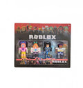 Set 4 Figurine, tip Roblox, alb/multicolor, 7.5 cm
