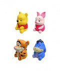 Set 4 Jucarii Squishy, tip Winnie the Pooh, multicolor, 12 cm