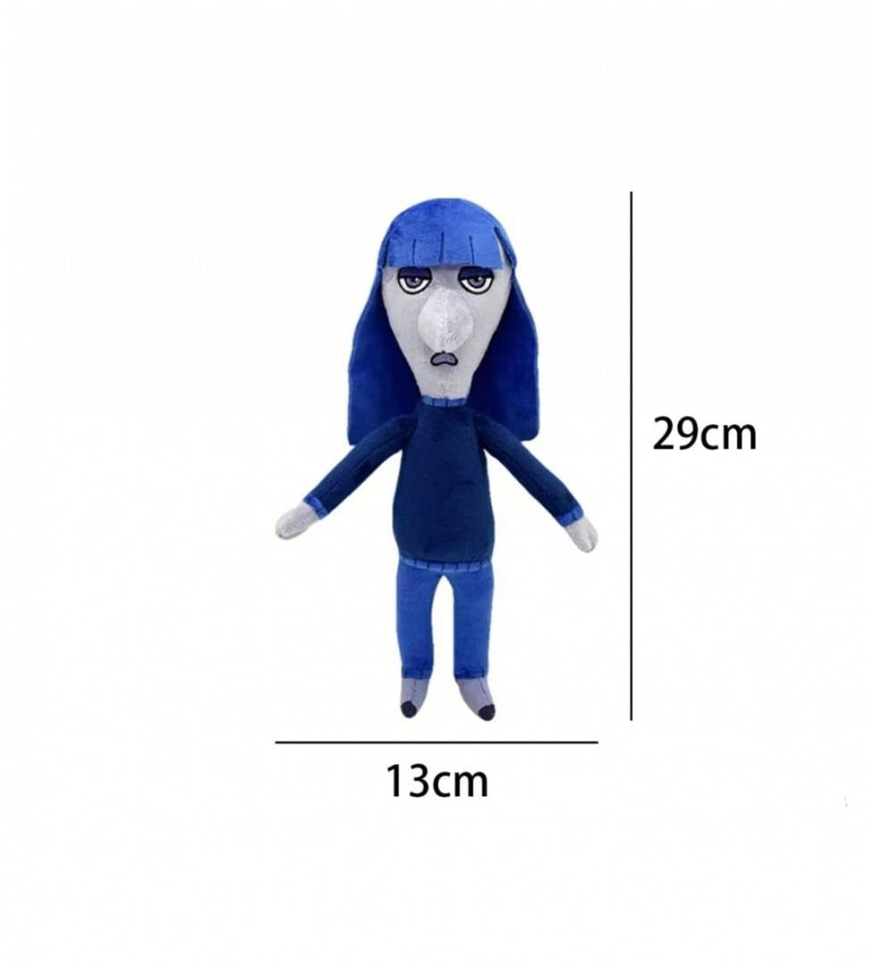 Set 4 Mascote de plus, Emotii, Inside out, albastru, 30 cm - 40 cm