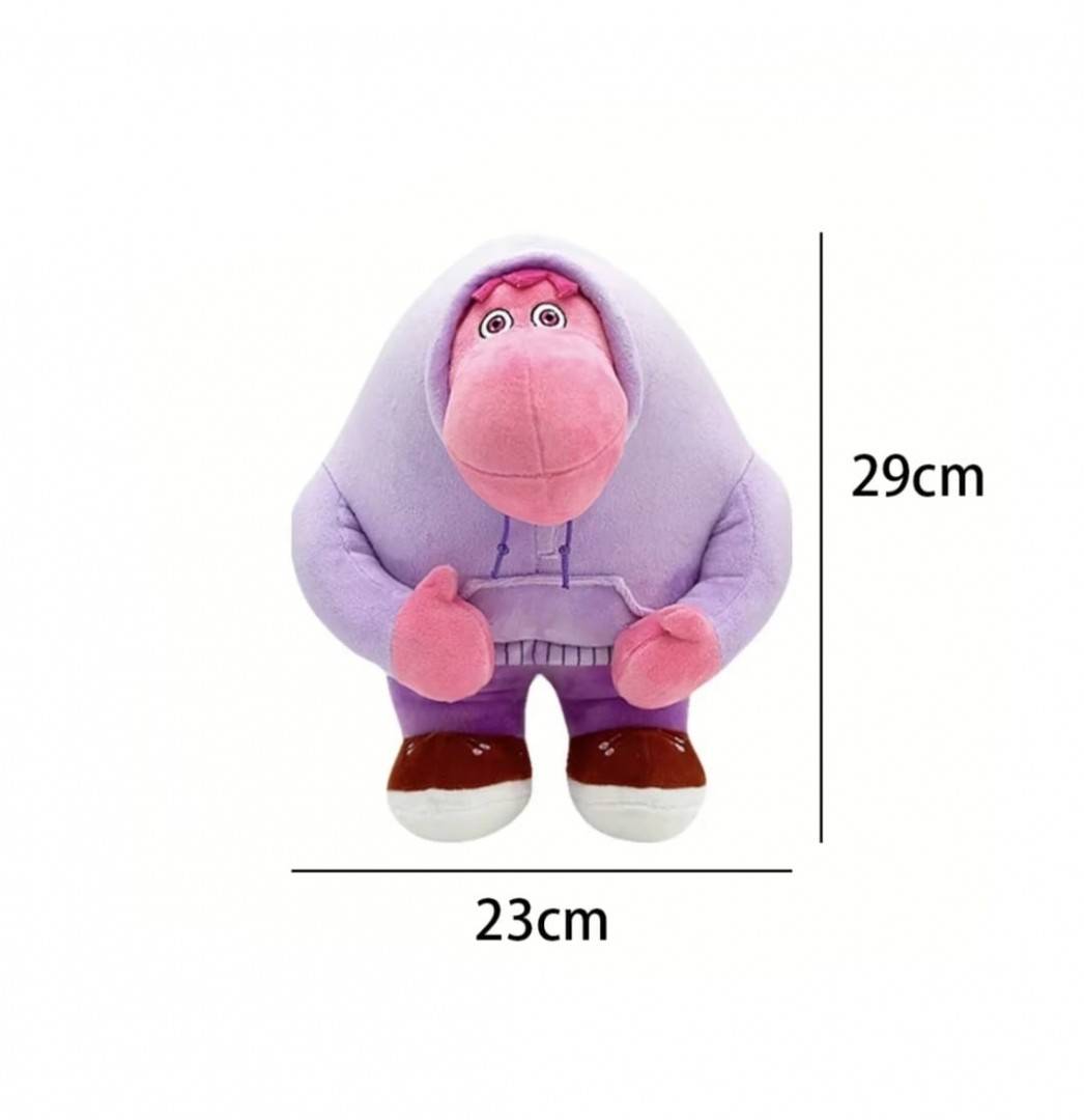 Set 4 Mascote de plus, Emotii, Inside out, albastru, 30 cm - 40 cm