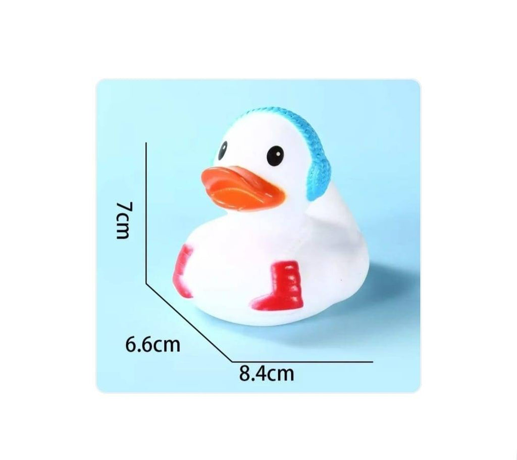 Set 4 Ratuste de baie, stropesc si plutesc, Distractive si Interactive, multicolor, 8 cm