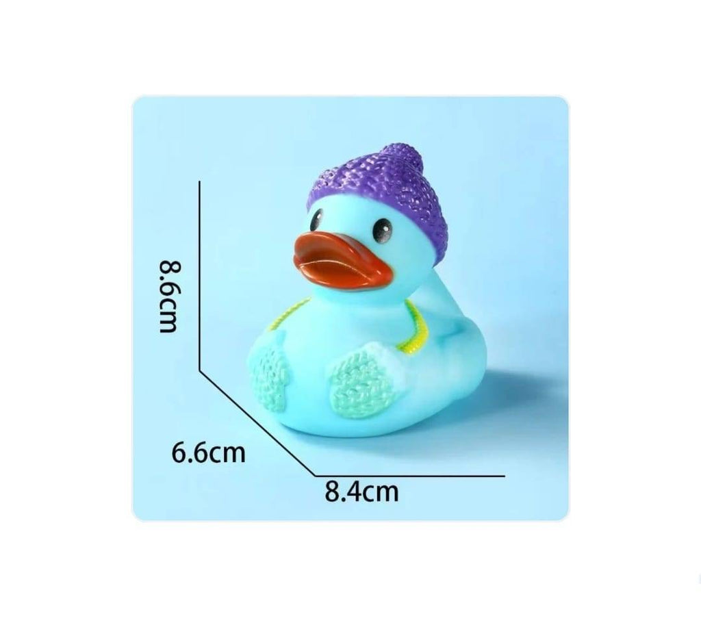 Set 4 Ratuste de baie, stropesc si plutesc, Distractive si Interactive, multicolor, 8 cm