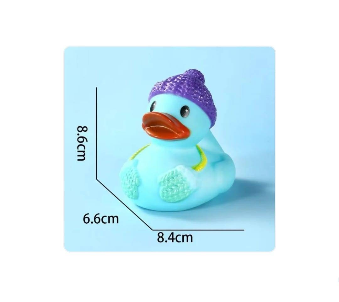 Set 4 Ratuste de baie, stropesc si plutesc, Distractive si Interactive, multicolor, 8 cm