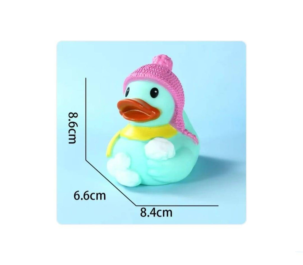 Set 4 Ratuste de baie, stropesc si plutesc, Distractive si Interactive, multicolor, 8 cm