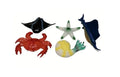 Set 5 figurine Animale Marine , multicolor , 23 cm