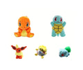 Set 5 Figurine de plus, tip breloc Pokemon, multicolor, 13 cm