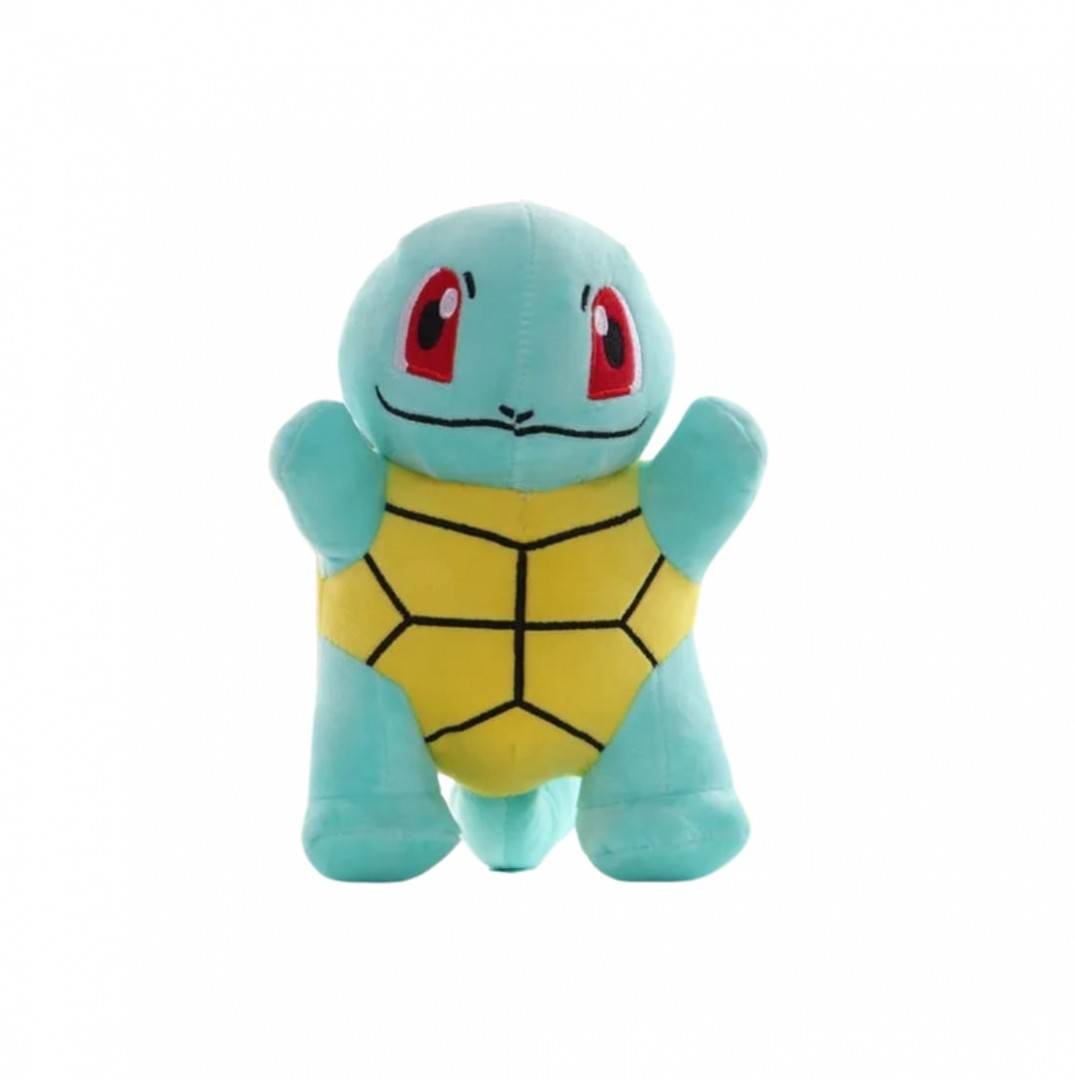 Set 5 Figurine de plus, tip breloc Pokemon, multicolor, 13 cm