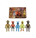 Set 5 Figurine Freddy, prietenii lui Bonnie, multicolor, 14 cm