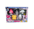 Set 5 Figurine Kuromi, multicolor, 7 cm - 9 cm