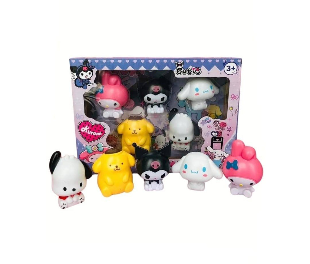 Set 5 Figurine Kuromi, multicolor, 7 cm - 9 cm