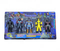 Set 5 Figurine Super Eroi, Avengers, MASHASHOP, 15 cm