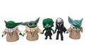 Set 5 Figurine, tip Star Wars Yoda, multicolor, 6 cm