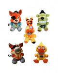 Set 5 jucarii de plus, Fnaf Five Nights at Freddy's, multicolor, 27 cm