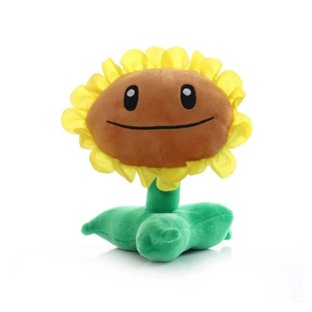 Set 5 Jucarii de Plus, Plants Vs Zombies, multicolor, 19 cm