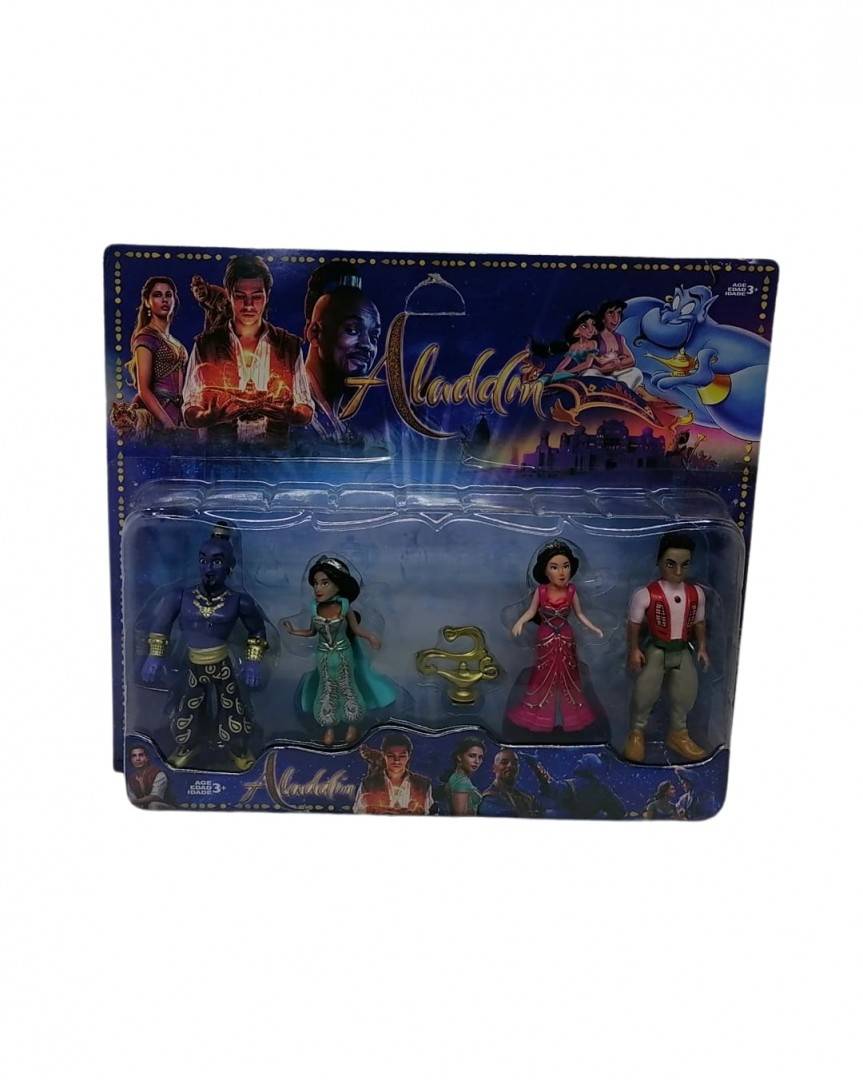 Set 6 Figurine Aladdin, multicolor, 10 cm