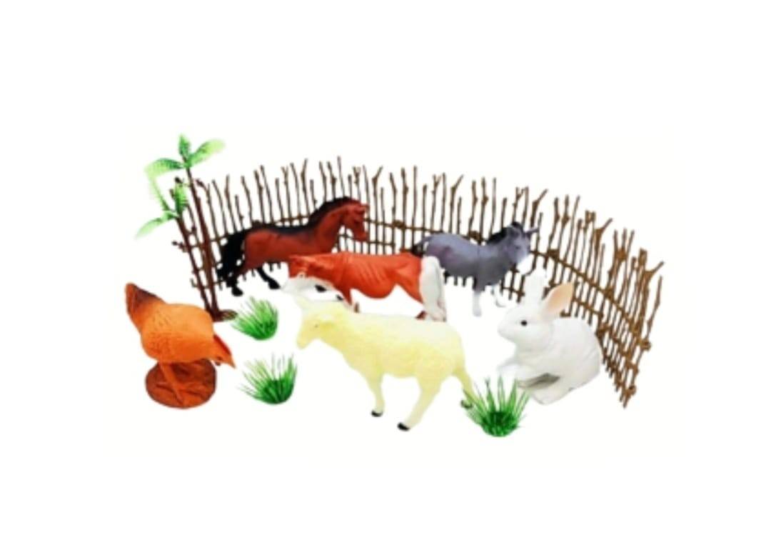 Set 6 Figurine, Animale Domestice, multicolor, 5 cm - 10 cm