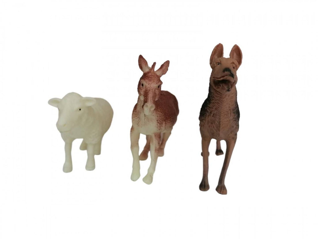 Set 6 Figurine, Animale Domestice, multicolor, 7 cm
