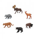 Set 6 Figurine, Animale Salbatice, multicolor, 9.5 cm